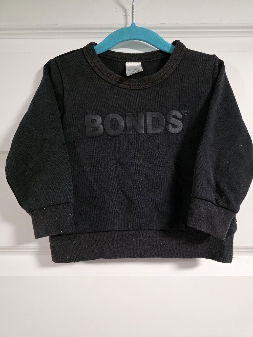 Bonds Black Crewneck Jumper